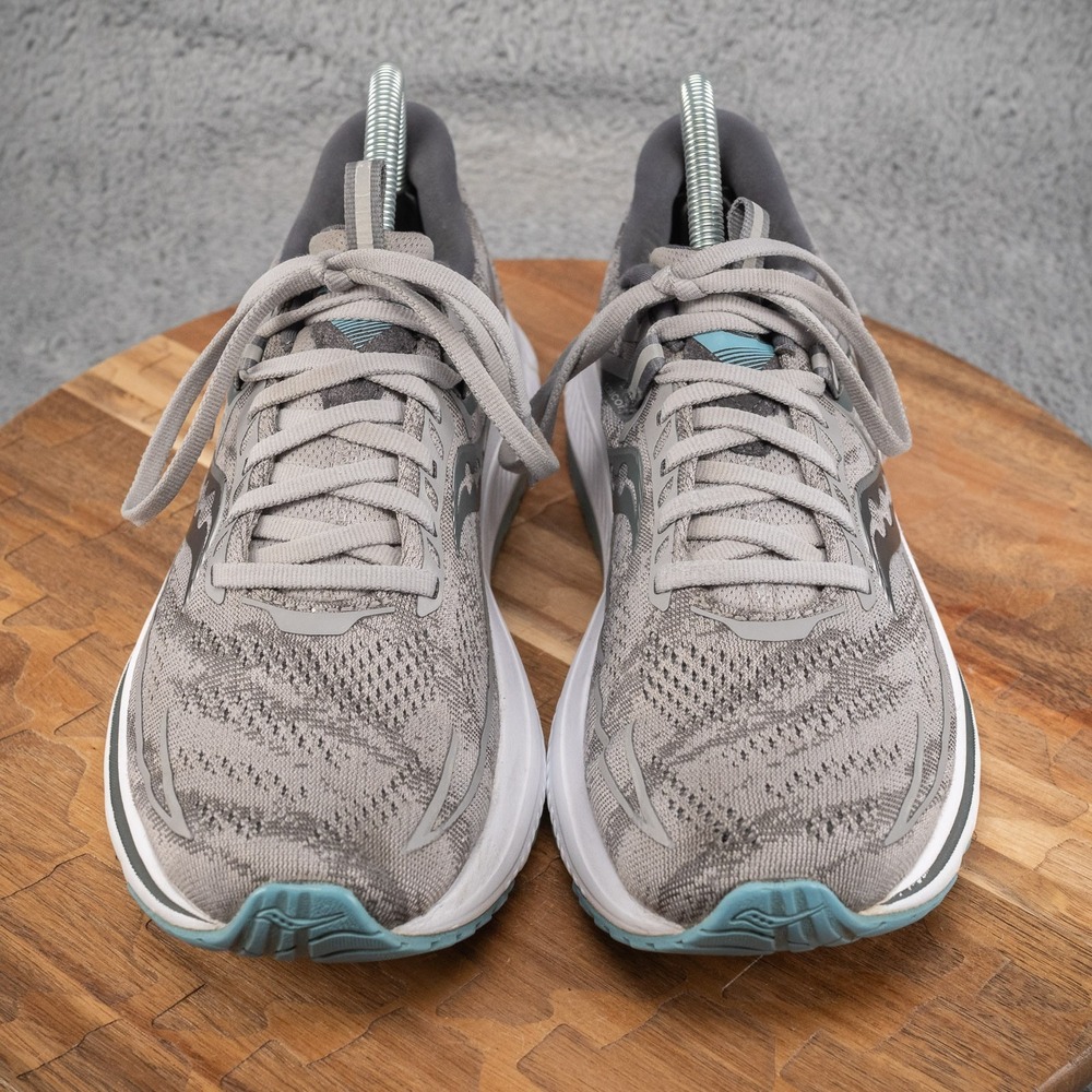SAUCONY Women's Omni 21 Gray Engineered Mesh Running Size 9 - Picture 2 of 10
